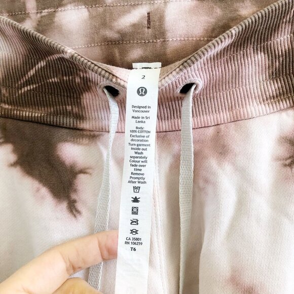 LULULEMON Warm Down Jogger *Earth Dye Earth Dye Clay Size 2 - Picture 8 of 11